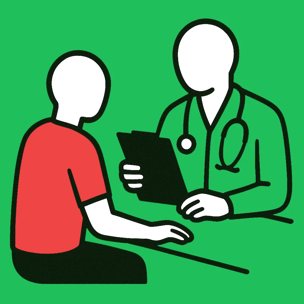 رسم توضيحي للاستشارات الطبية