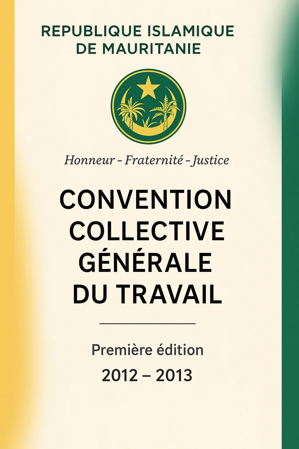 Convention de Collective Générale du Travail