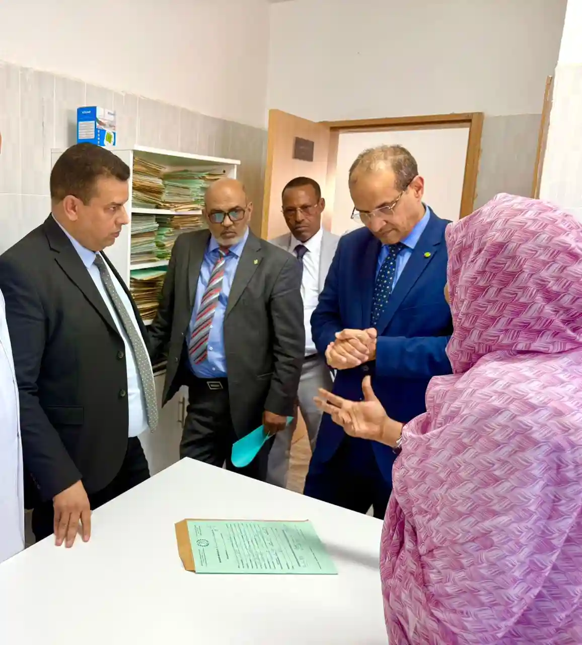 زيارة الوفد 10