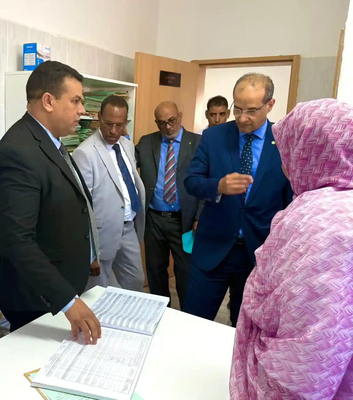 زيارة الوفد 7