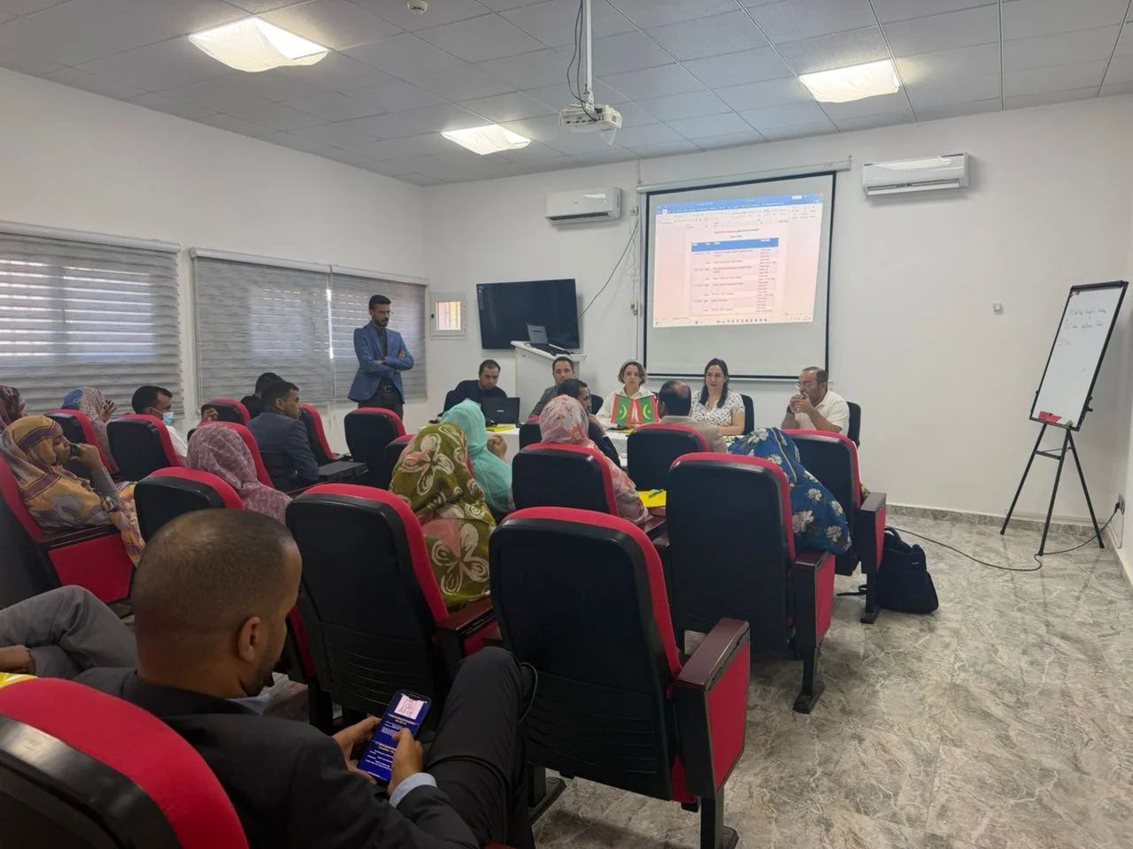 تكوين عمال المكتب الوطني لطب الشغل 3